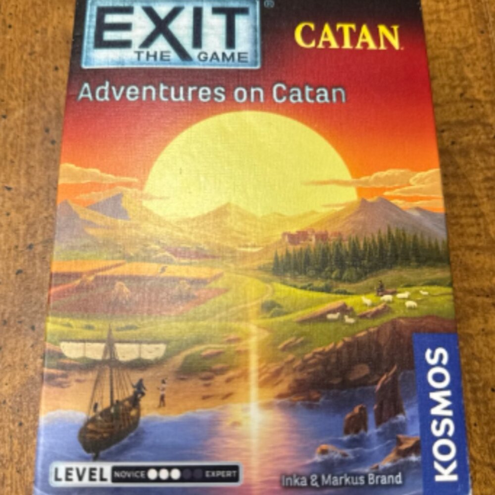 Kosmos Exit the Game Adventures on Catan - Has All Pieces!